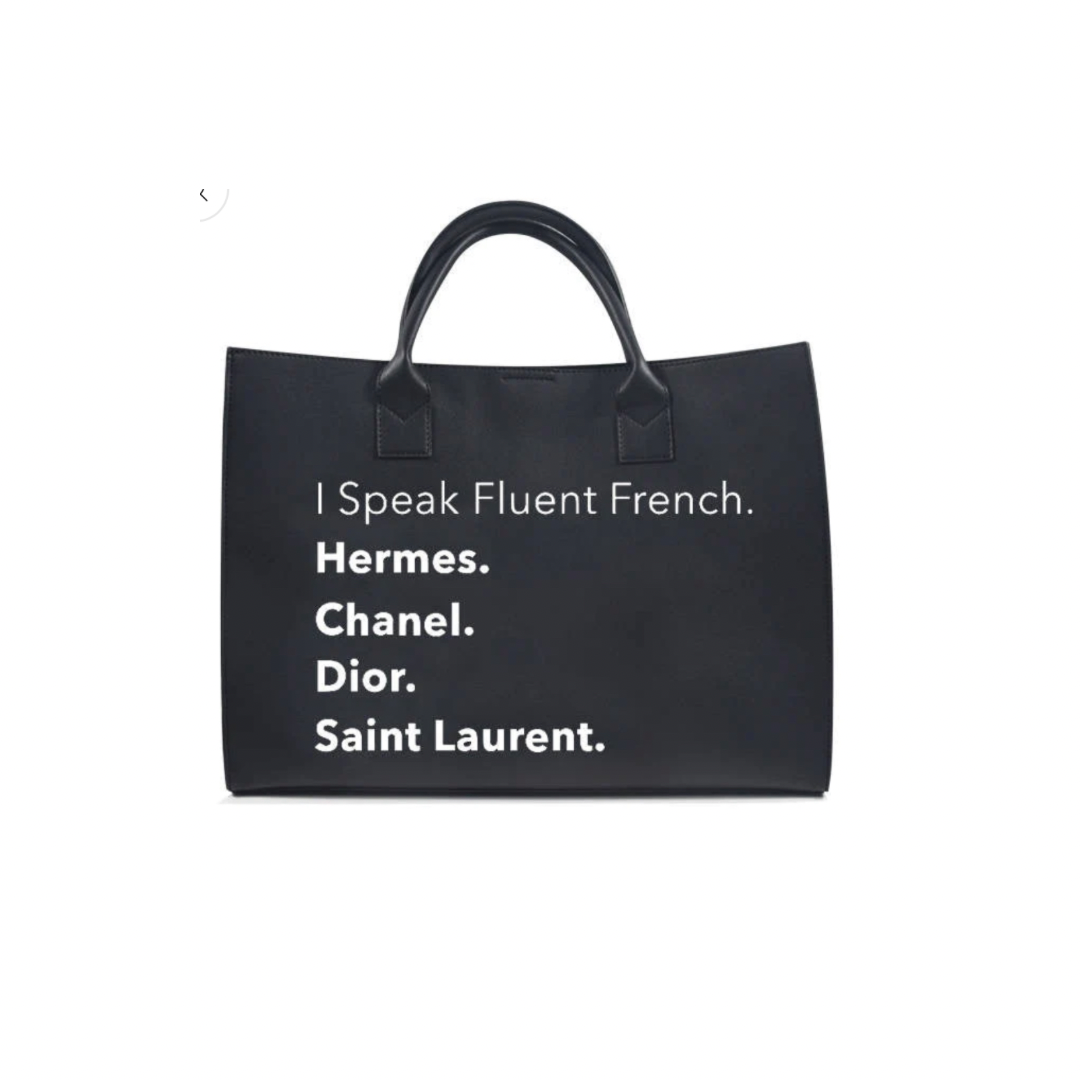 I Speak Fluent French (Black) – FASHIONFIT